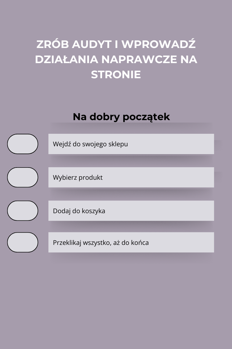 audyt sklepu online