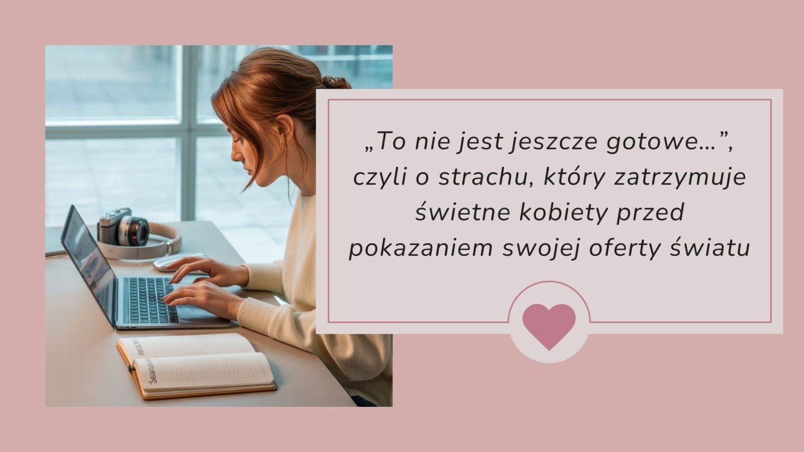 lęk przed pokazaniem produktu światu